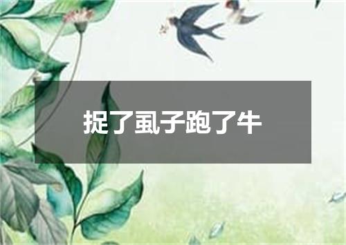 捉了虱子跑了牛
