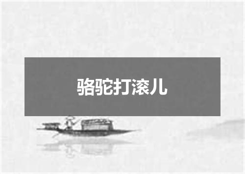 骆驼打滚儿