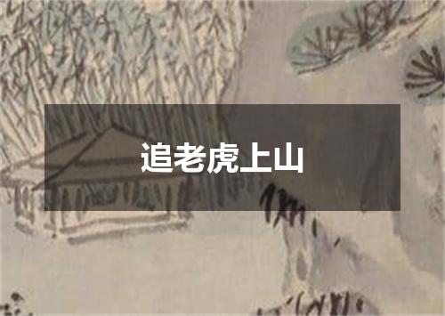 追老虎上山