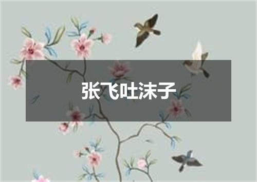 张飞吐沫子