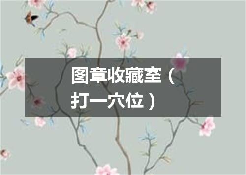 图章收藏室（打一穴位）